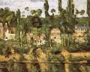 Paul Cezanne The Chateau de Medan painting